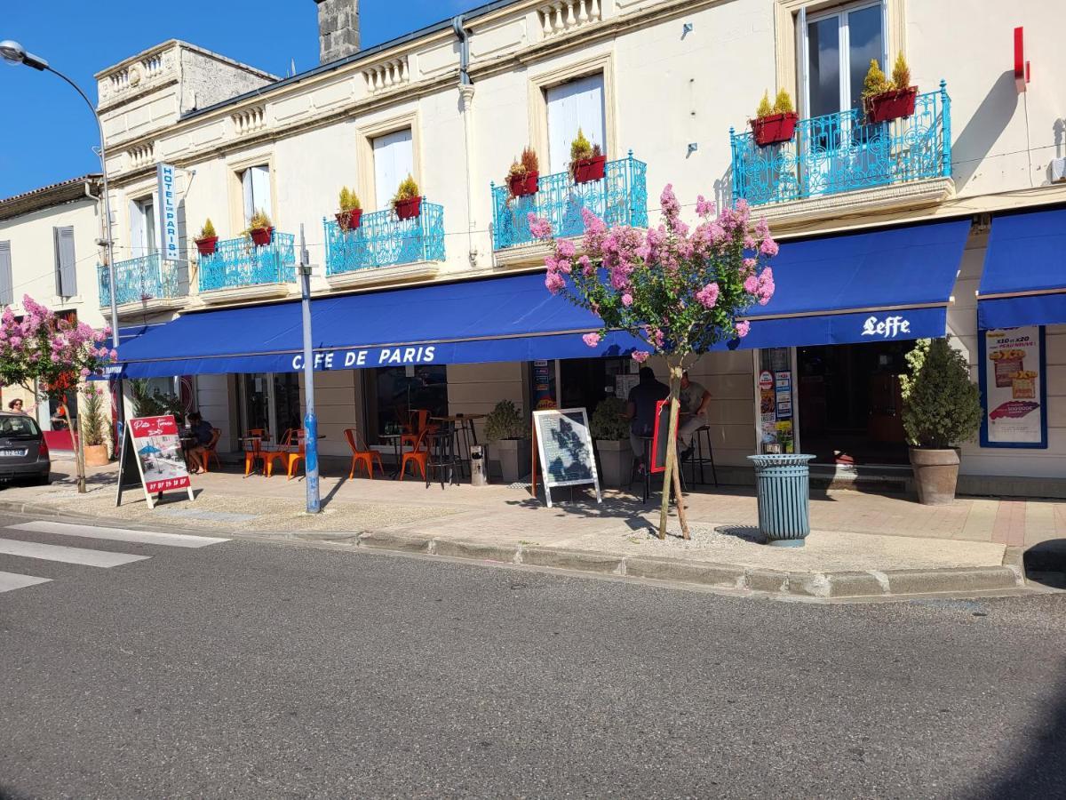 Cafe De Paris Hotel Lesparre-Medoc Exterior photo